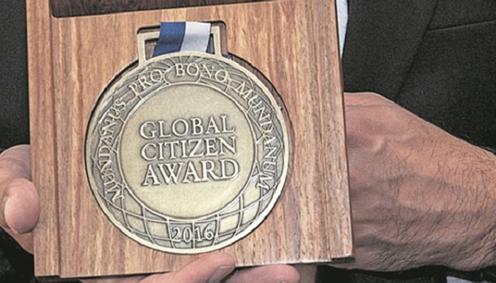 Открыт прием заявок на премию Global Citizen Award®  2018 